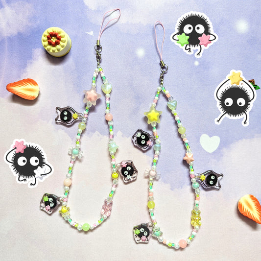 Soot Sprite Handmade Acrylic Phone Charm