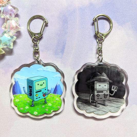 BMO Double-Sided Acrylic Keychain