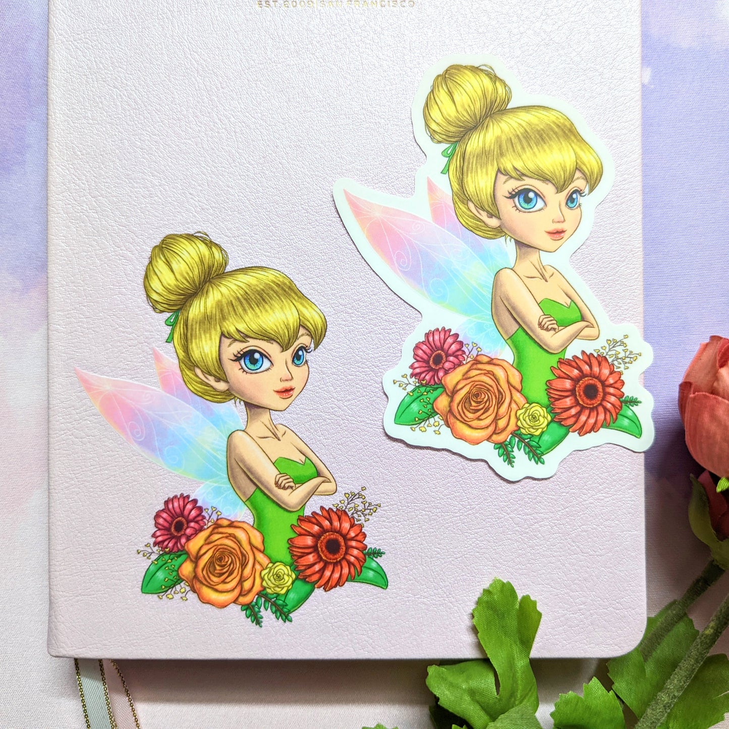 Tinker Bell Clear Sticker