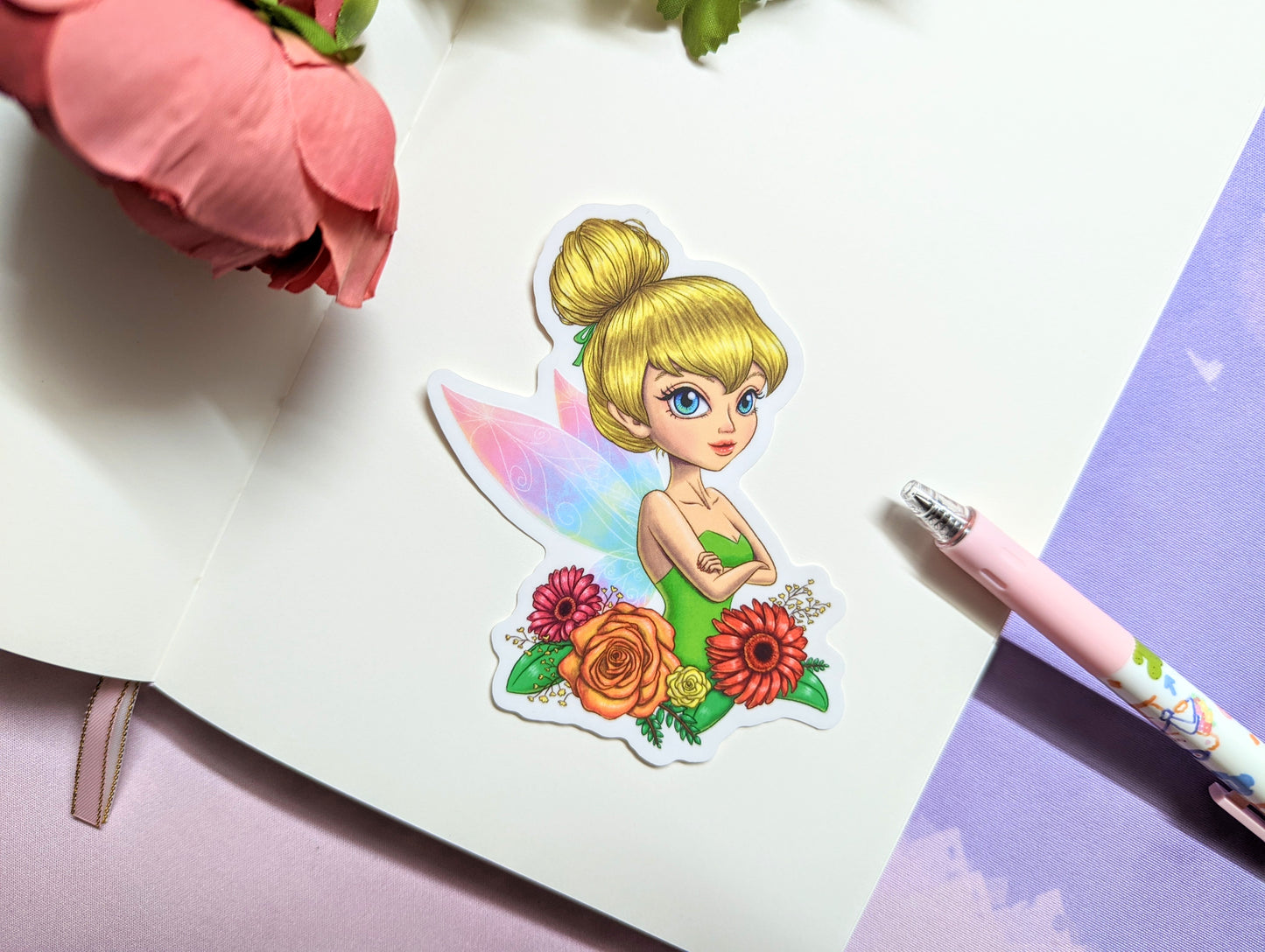 Tinker Bell Clear Sticker