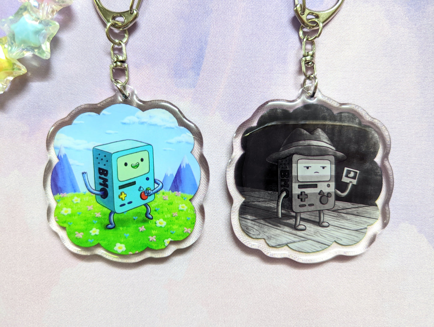 BMO Double-Sided Acrylic Keychain