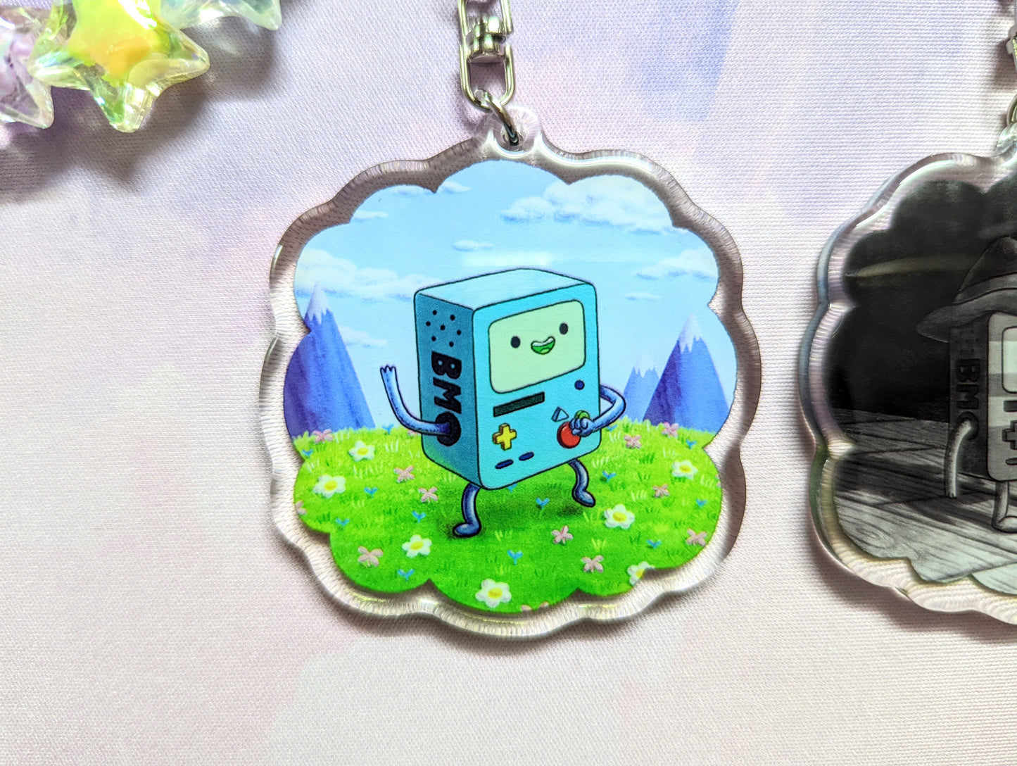 BMO Double-Sided Acrylic Keychain