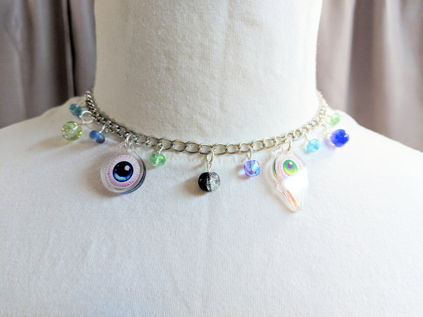 Eyeball Handmade Necklace