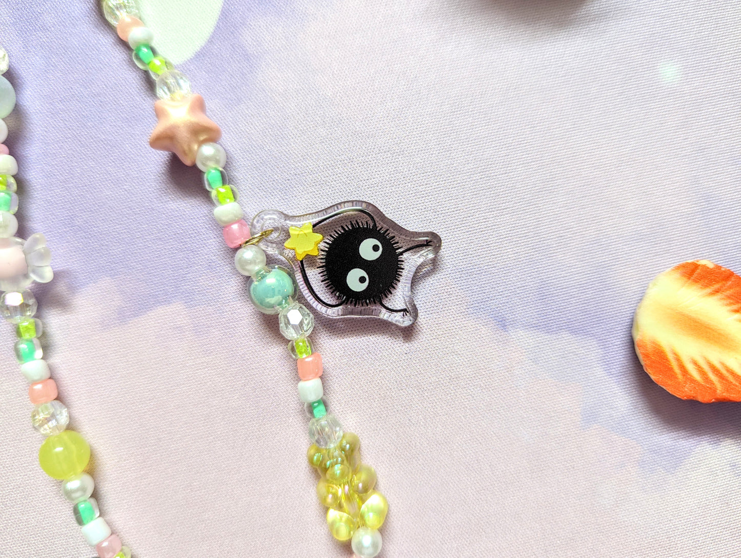 Soot Sprite Handmade Acrylic Phone Charm