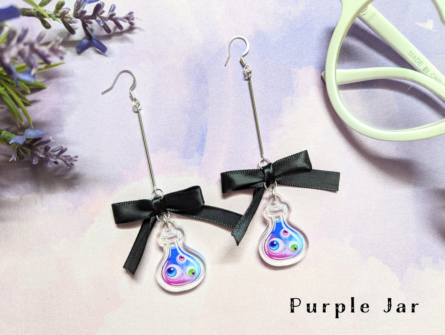 Eyeball in Jar Earrings