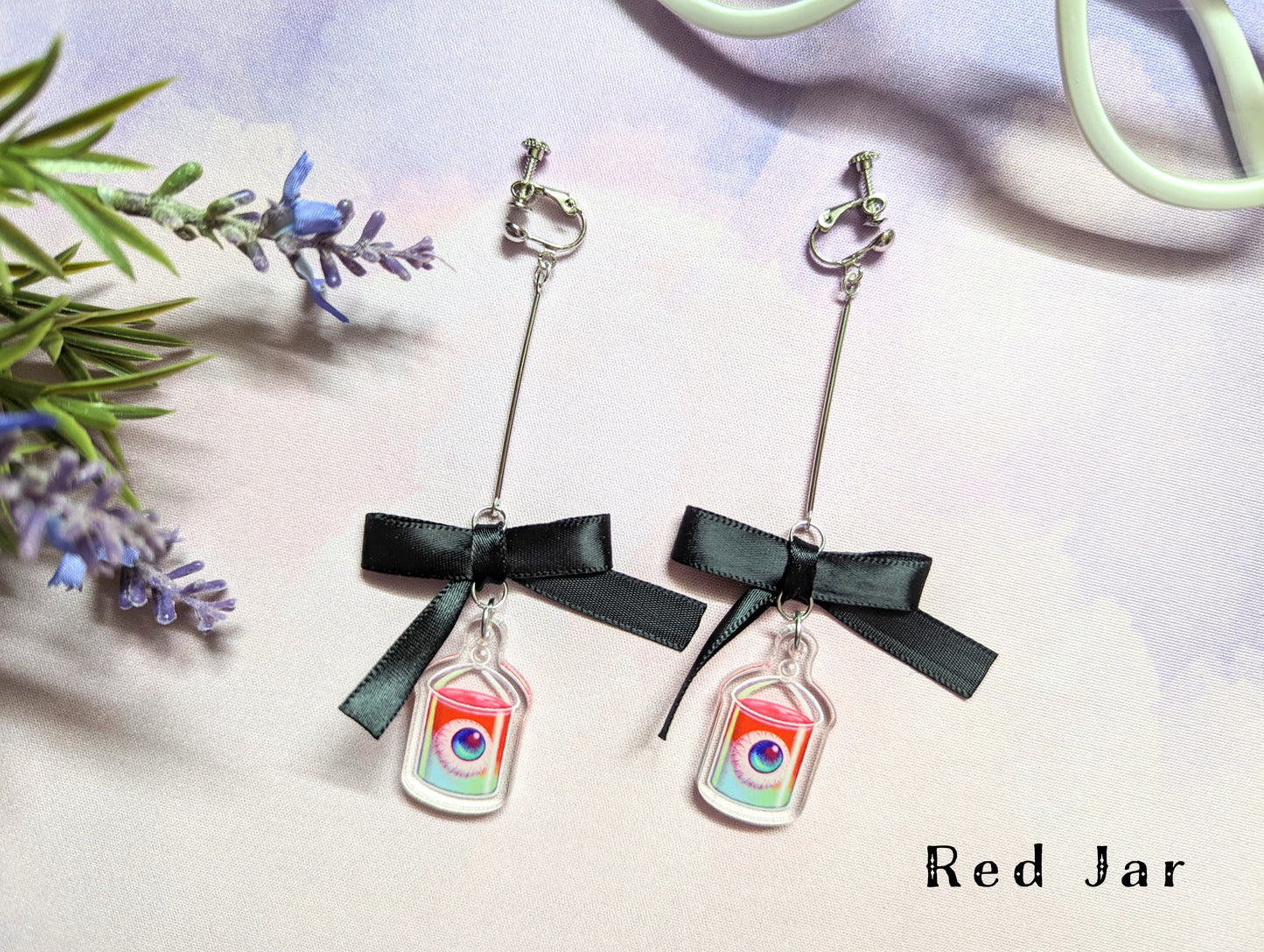 Eyeball in Jar Earrings