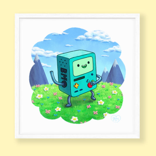 Happy BMO Art Print