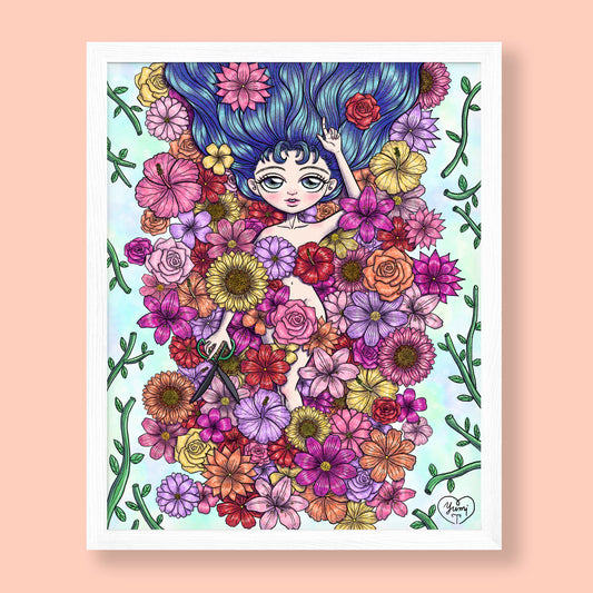 Flowers Art Print