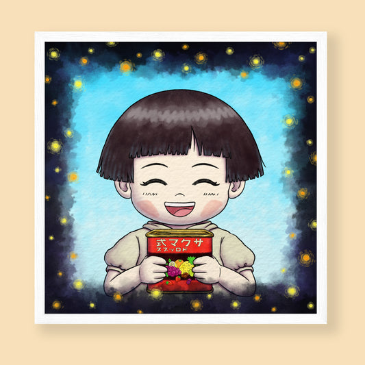 Grave of the Fireflies Art Print