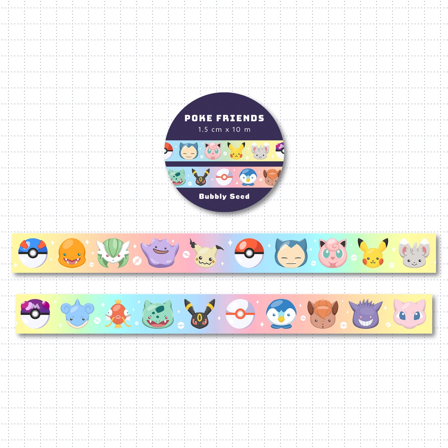 Poke Friends Washi Tape